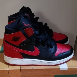 Vintage Jordan 1 High Retro Bred BMP GS